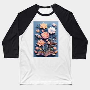 Flowers Baseball T-Shirt